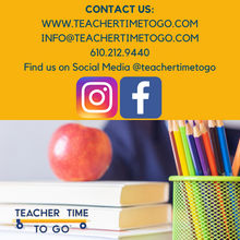 Load image into Gallery viewer, Teacher Time To Go